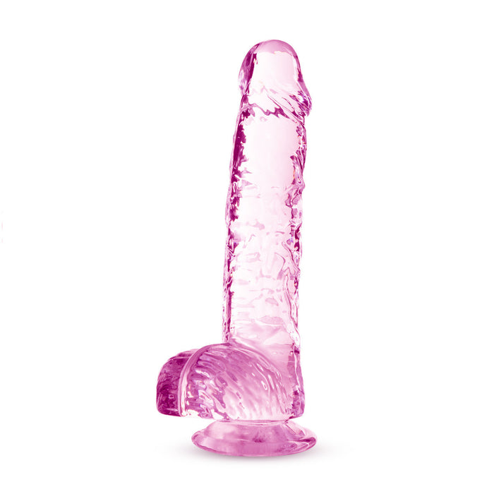 Adult Sex Toys 6" Long Pink Realistic Dildo With Suction Cup Base