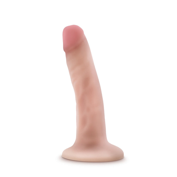 Adult Sex Toys 5" Long Beige Silicone Suction Realistic Dildo