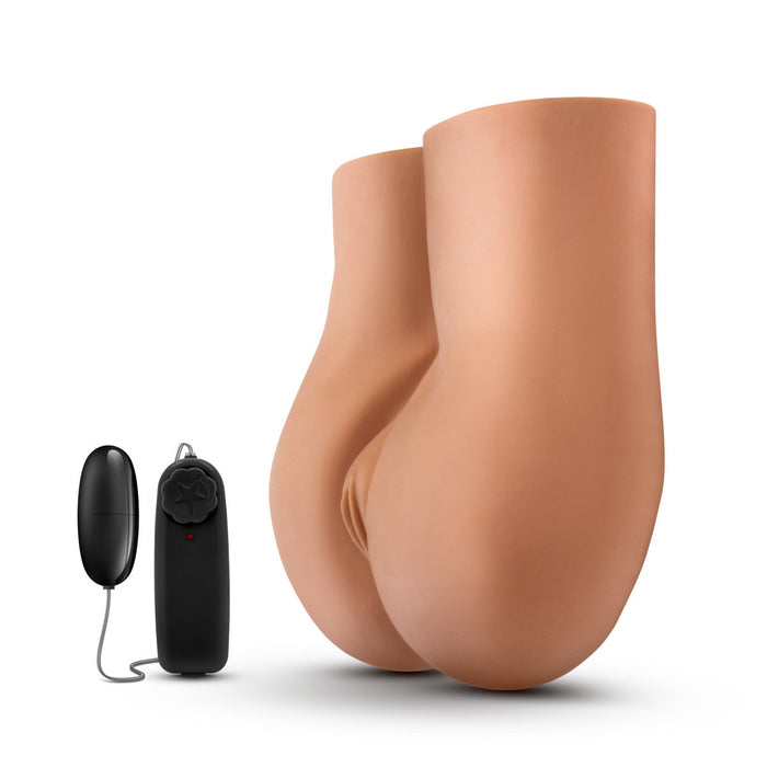 Eden Ultra Soft Brown Realistic Snug Pocket Pussy Vibrating Life-sized Pleasure Doll