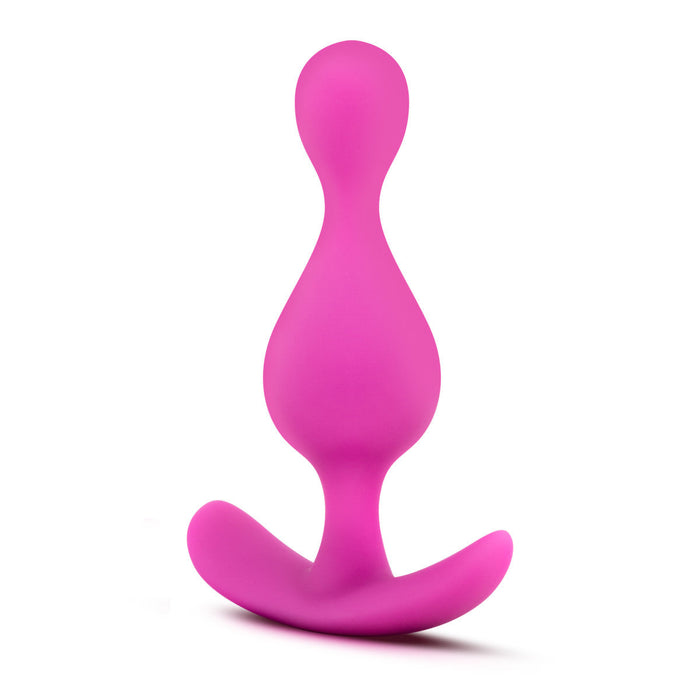 Eden 4.5" Long Pink Silicone Anal Butt Plug