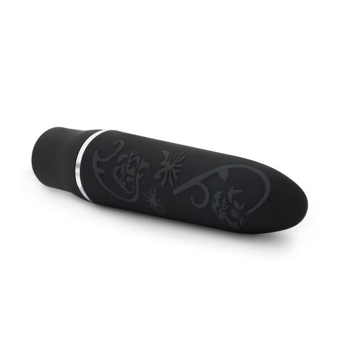 Eden 4" Long 10 Mode Black Waterproof Vibrator