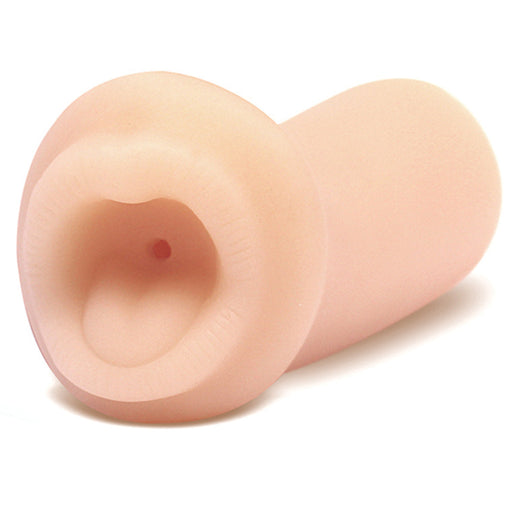 Adult Sex Toys Realistic Ribbed Masturbator - Beige