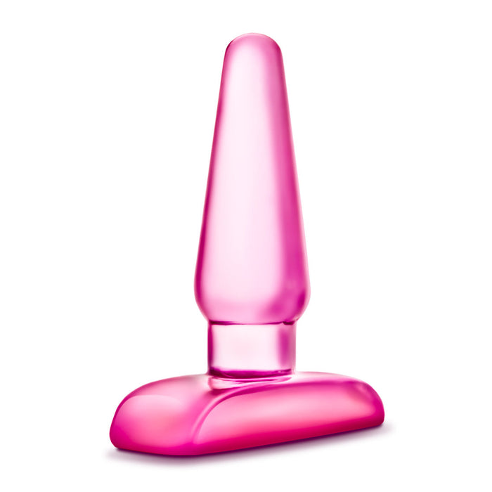 Eden 4" Long Pink Beginner's Anal Butt Plug