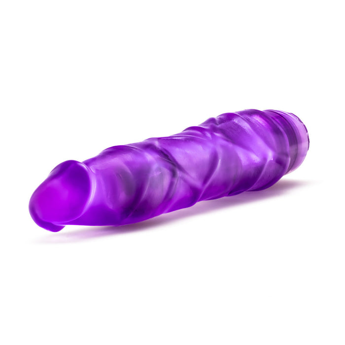 Eden 9" Long Purple Multi-Speed Vibrating Dildo