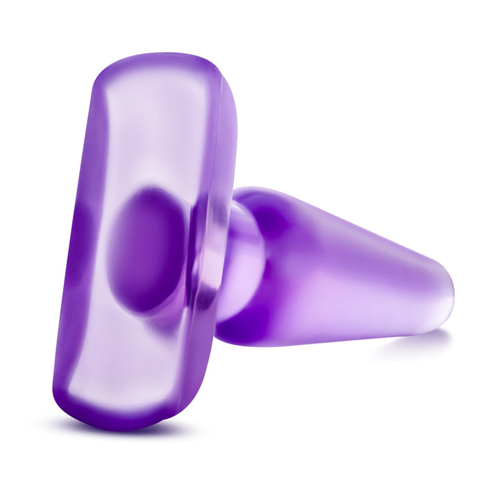 Eden 4.5" Long Purple Beginner's Anal Butt Plug