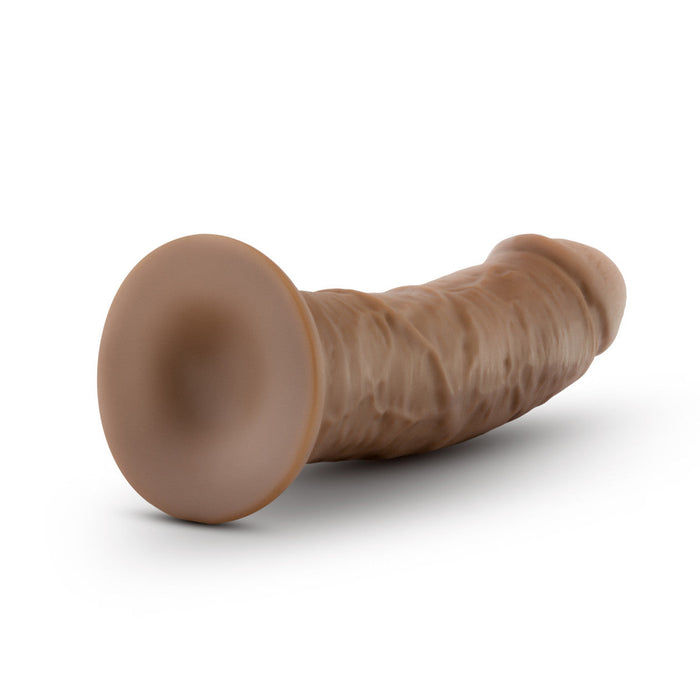 Eden 8" Long Brown Realistic Dildo With Suction Cup Base