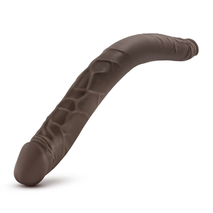 Eden 16" Long Brown Realistic Double Sided Dildo