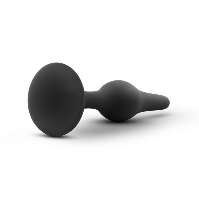 Eden Small Black Silicone Anal Butt Plug