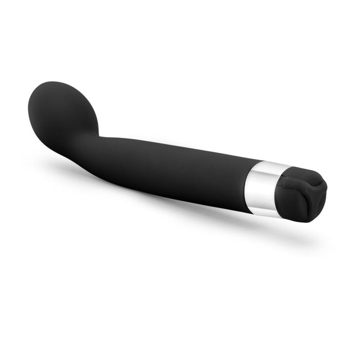 Adult Sex Toys 8.5" Long Curved Black Waterproof Vibrator