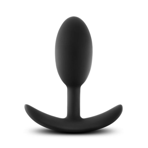 Adult Sex Toys 4" Long Black Silicone Beginner's Anal Butt Plug