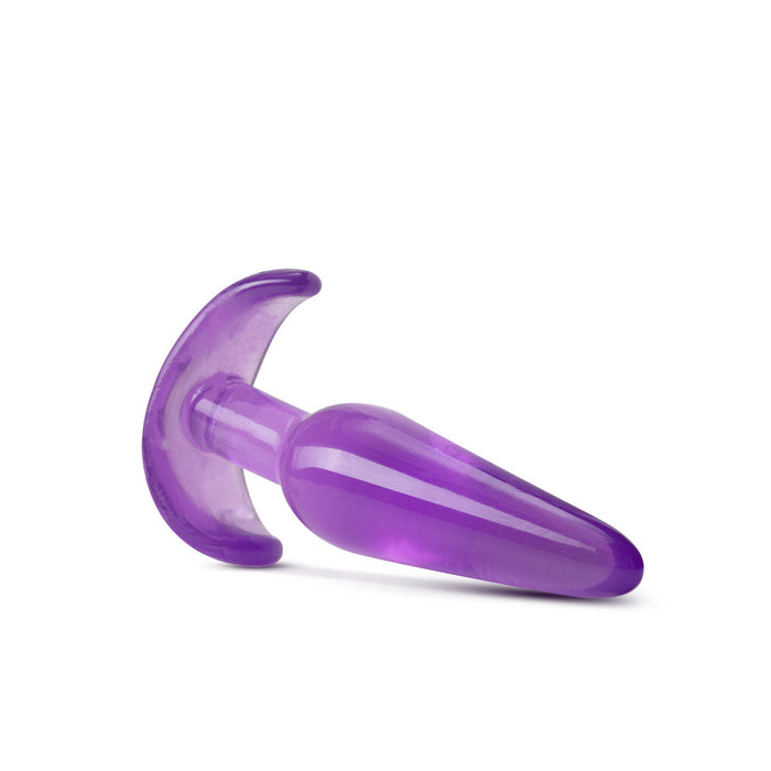 Eden 4.25" Long Purple Tapered Slim Anal Butt Plug