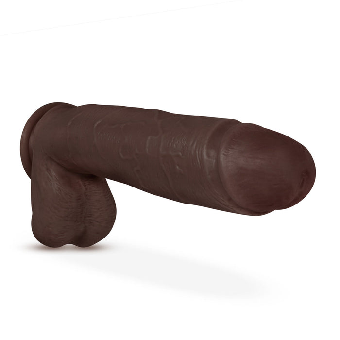 Eden 10.5" Long Realistic Dildo With Balls & Suction Cup Base