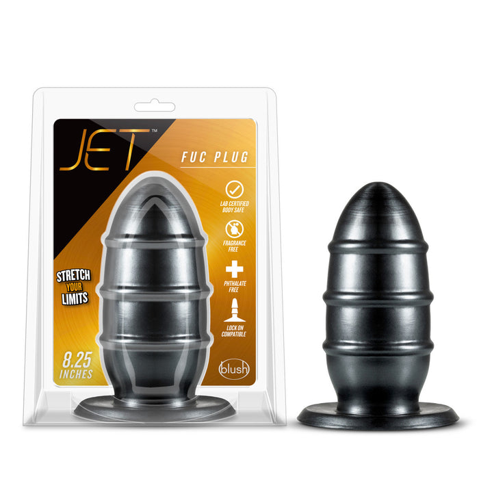 Eden 5" Long Black Anal Butt Plug