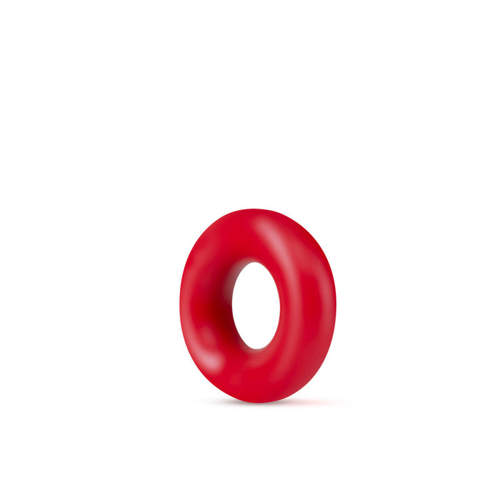 Eden Soft & Stretchy Red Donut Cock Rings (Set of 2)