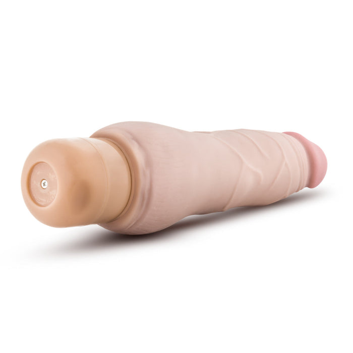 Eden 9" Long Beige Realistic Vibrating Dildo