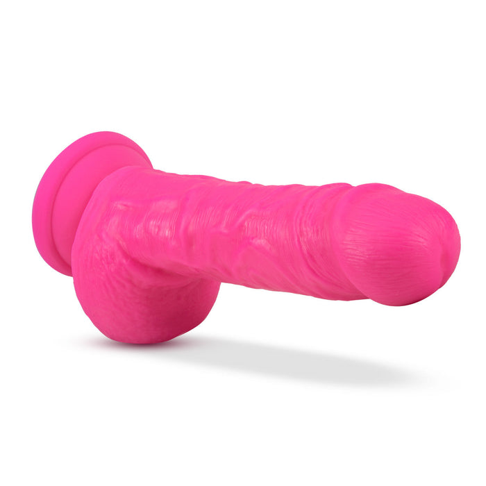 Eden 9" Long Pink Realistic Dildo With Suction Cup Base