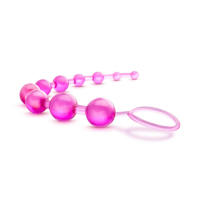 Eden 12" Long Beginner's Pink Anal Beads