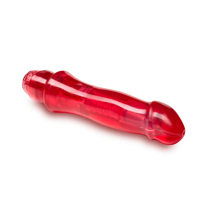 Eden 6.75" Long Red Waterproof Multi-Speed Vibrator