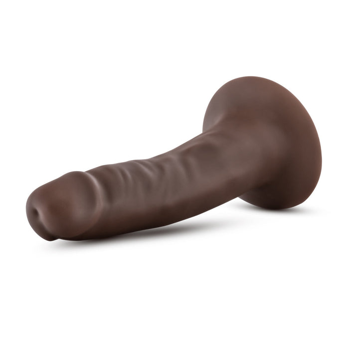 Eden 5.5" Long Posable Brown Realistic Dildo With Suction Cup Base