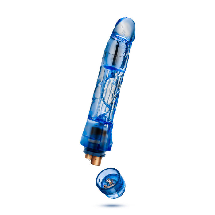 Eden 9" Long Blue Realistic Dildo