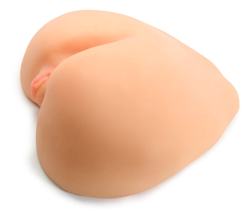 Eden Ultra Soft Beige Thick & Life Sized Realistic Snug Pocket Pussy Vibrating Masturbator