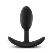 Adult Sex Toys 3.5" Long Black Silicone Realistic Anal Butt Plug