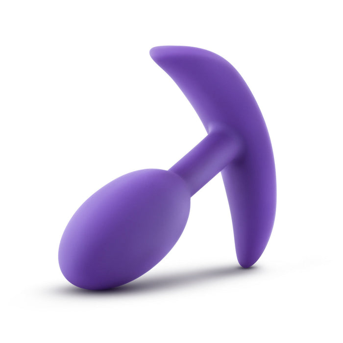 Eden 3.5" Long Purple Silicone Motion Activated Tapered Anal Butt Plug