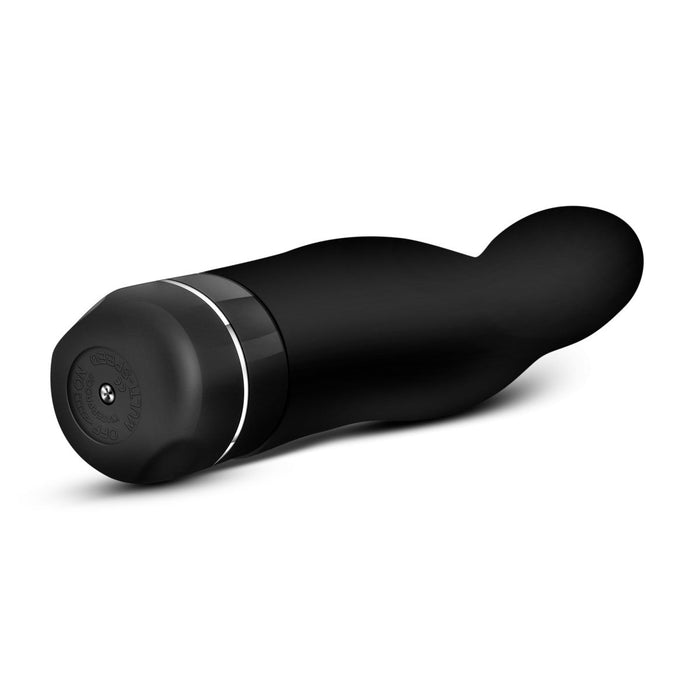 Eden 8" Long Ridged Black Silicone Waterproof G Spot Vibrator