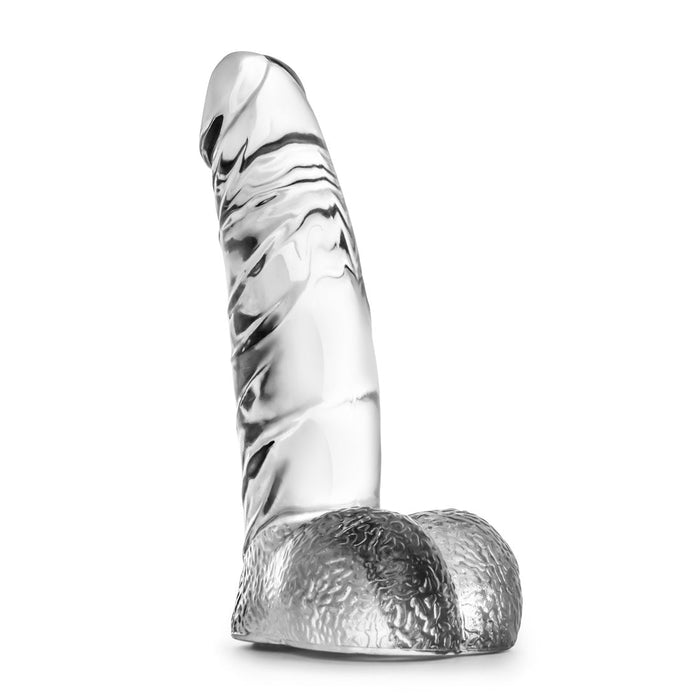 Adult Sex Toys 5.5" Long Clear Curved Realistic Dildo