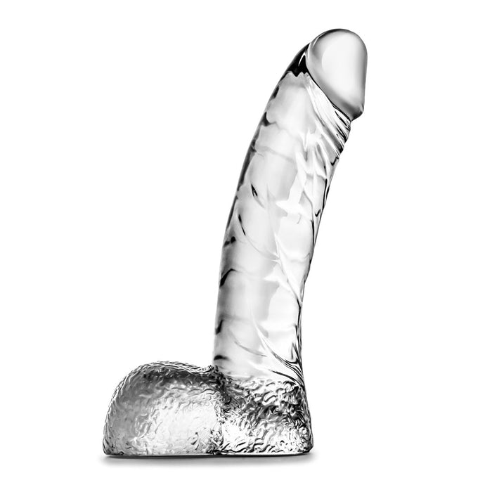 Eden 5.5" Long Clear Curved Realistic Dildo