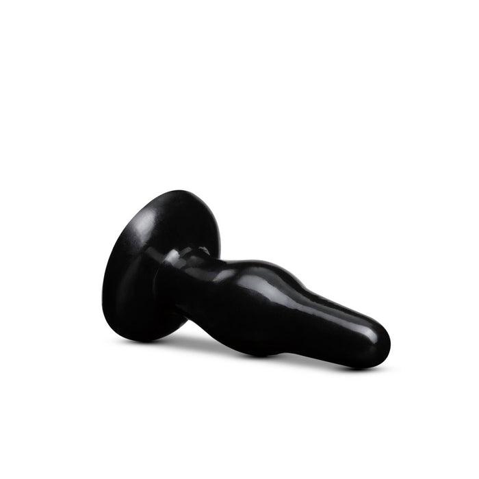 Eden 4.25" Black Tapered Anal Butt Plug