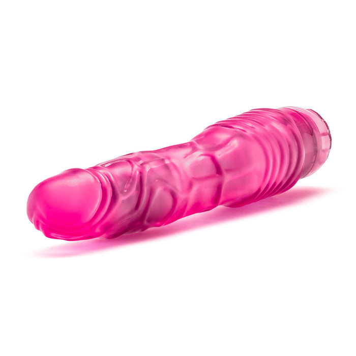 Eden 9" Long Pink Realistic Vibrating Dildo