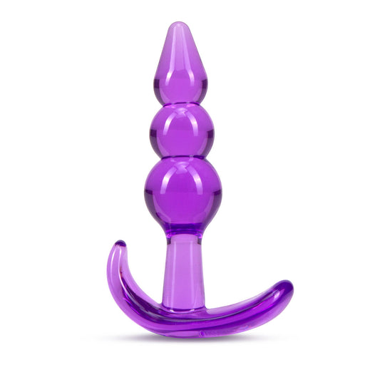 Adult Sex Toys 3.5" Long Purple Beginner's Anal Butt Plug