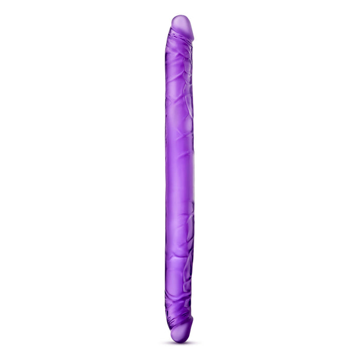 Eden 16" Long Purple Realistic Double Sided Dildo