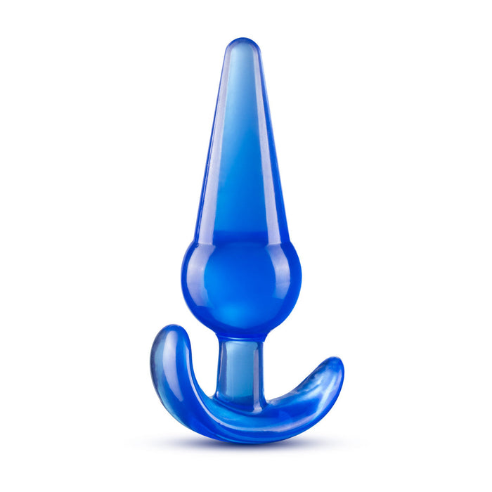 Eden 4.5" Long Blue Beginner's Anal Butt Plug