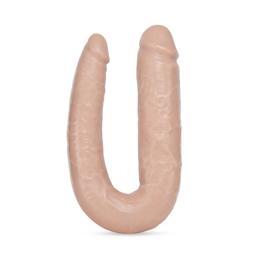 Adult Sex Toys 18" Long Beige Curved Realistic Dildo