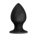 Adult Sex Toys 3.5" Long Black Silicone With Suction Cup Base Beginner's Anal Butt Plug