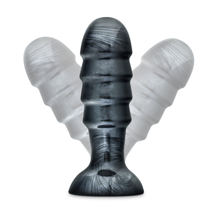 Eden 7" Long X-Large Black Anal Butt Plug