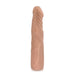 Adult Sex Toys 7.5" Long Brown Ridged Rigid Realistic Dildo With Suction Cup Base