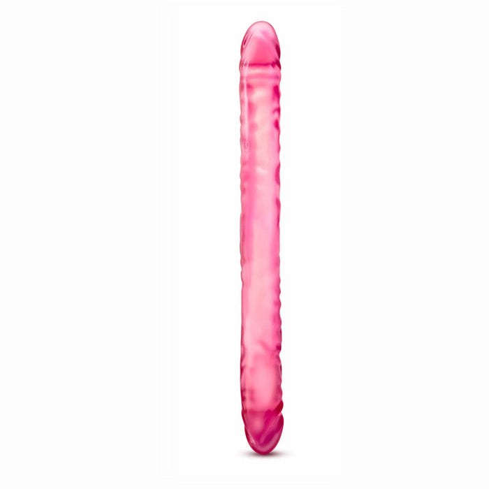 Eden 18" Long Pink Realistic Double Sided Dildo