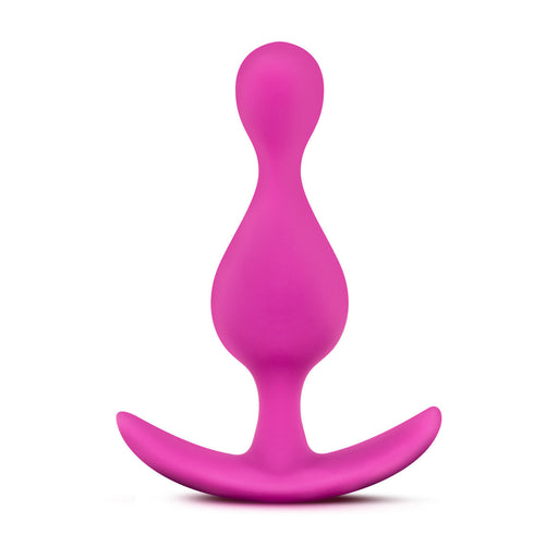 Adult Sex Toys 4.5" Long Pink Silicone Anal Butt Plug