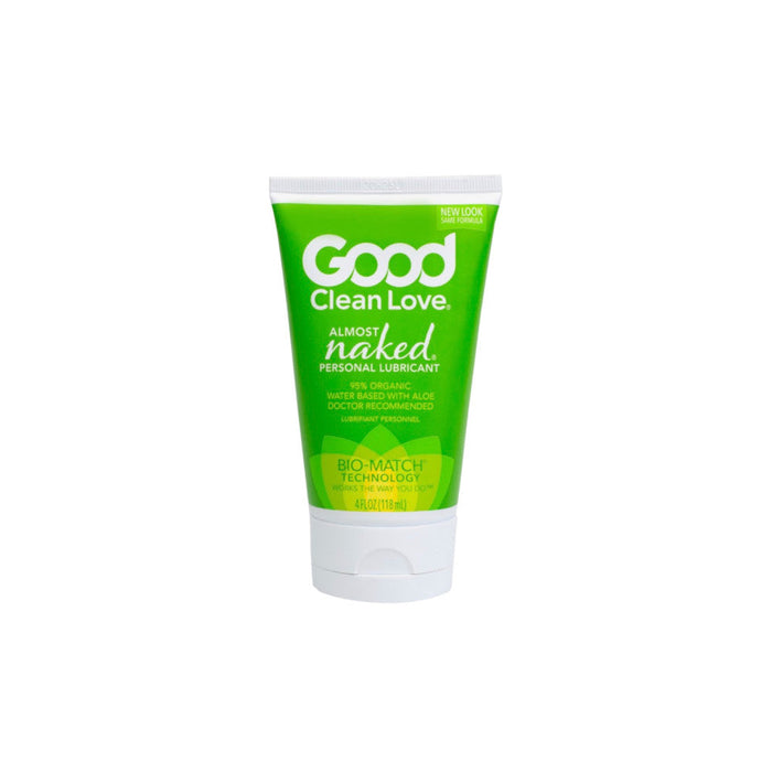 Good Clean Love Almost Naked® Water-Based Personal Lubricant with Organic Aloe Vera  4 oz.