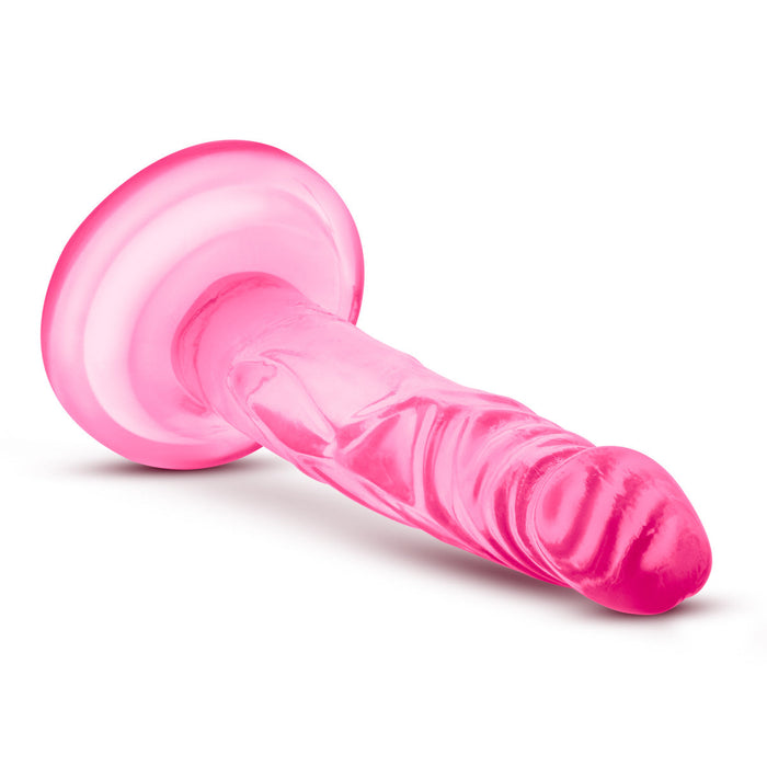 Eden 5" Long Pink Beginner's Realistic Dildo With Suction Cup Base