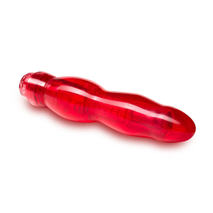 Eden Red Curved Adjustable Dildo