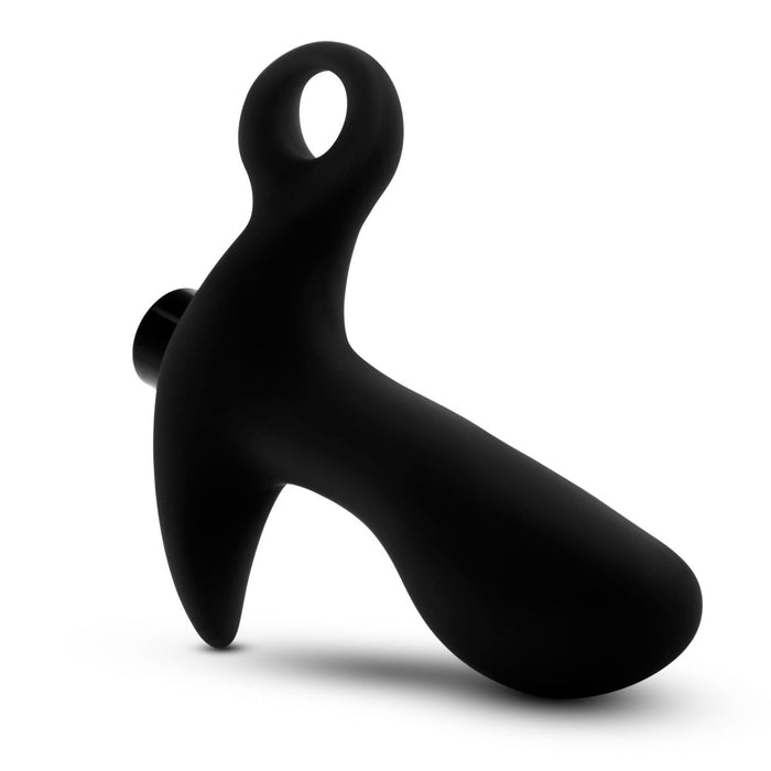 Eden 4" Long Black Silicone Beginner's 10 Mode Anal Butt Plug