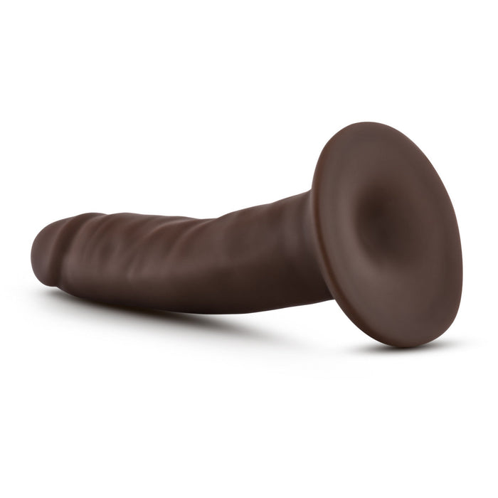 Eden 5.5" Long Brown Realistic Dildo With Suction Cup Base