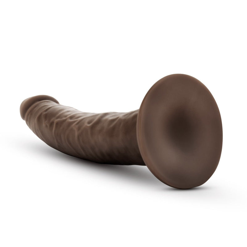 Eden 7.5" Long Brown Realistic Dildo With Suction Cup Base