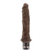 Adult Sex Toys 9.5" Long Brown Ridged Realistic 1 Mode Vibrating Dildo