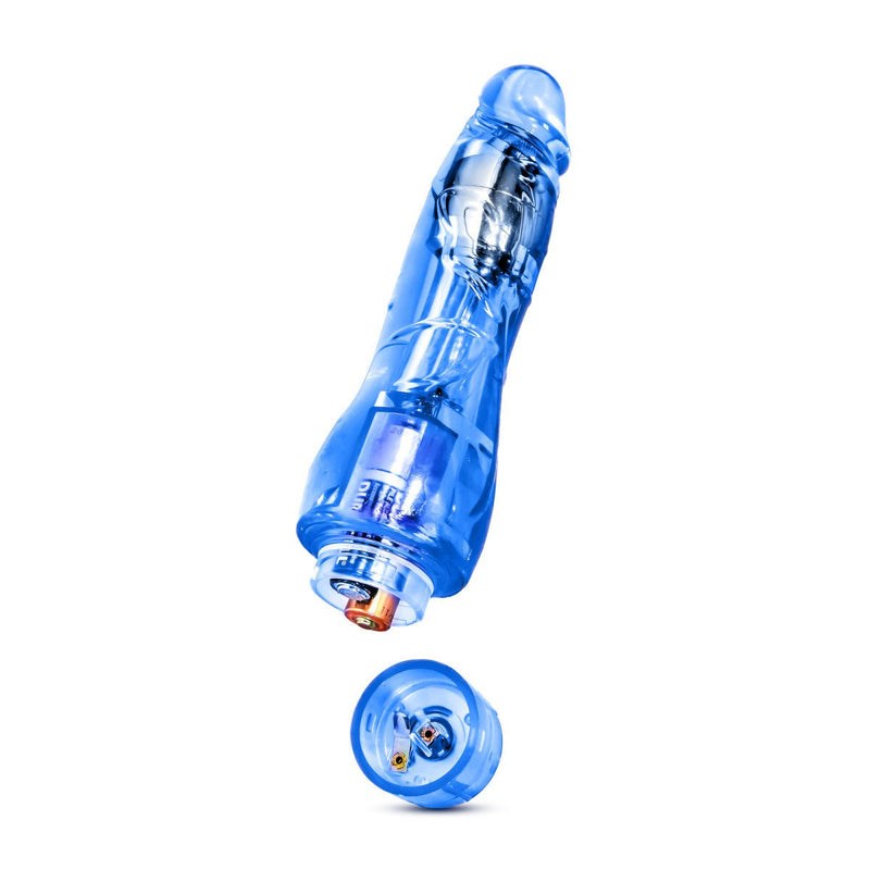Eden 8.5" Long Blue Adjustable Dildo
