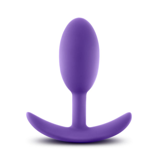 Adult Sex Toys 4" Long Medium Purple Silicone Realistic Anal Butt Plug